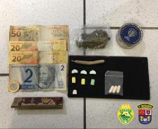 Verão Consciente: PM apreende drogas sintéticas e maconha em Guaratuba (PR) e três são encaminhados