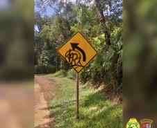 Durante Operação Vida, Polícia Rodoviária encaminha dois envolvidos por pichação em placas de sinalização em Morretes (PR)