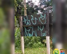 Durante Operação Vida, Polícia Rodoviária encaminha dois envolvidos por pichação em placas de sinalização em Morretes (PR)