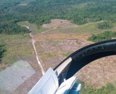 Polícia Ambiental identifica 13 pontos com corte de vegetação nativa em Guaratuba (PR)