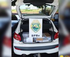 Operação Vida: Polícia Rodoviária Estadual apreende diversos produtos eletrônicos contrabandeados em Assis Chateaubriand (PR)