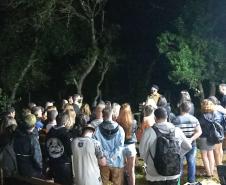 Policiais encerram festa rave clandestina no interior do estado