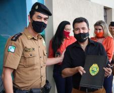 Policiais militares femininas do Quartel do Comando-Geral da PM são homenageadas no Dia Internacional da Mulher