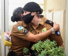 Policiais militares femininas do Quartel do Comando-Geral da PM são homenageadas no Dia Internacional da Mulher
