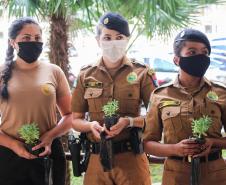 Policiais militares femininas do Quartel do Comando-Geral da PM são homenageadas no Dia Internacional da Mulher