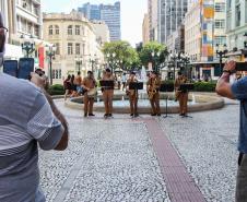 Policiais militares femininas do Quartel do Comando-Geral da PM são homenageadas no Dia Internacional da Mulher