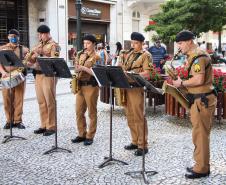 Policiais militares femininas do Quartel do Comando-Geral da PM são homenageadas no Dia Internacional da Mulher