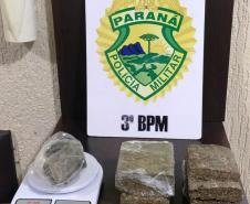 Durante abordagens de rotina, PM encaminha quatro pessoas e apreende crack e maconha, no Sudoeste do Paraná