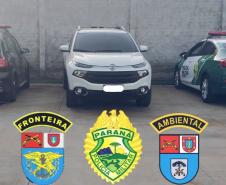 Ações distintas da Operação Hórus resultam na apreensão de drogas e na recuperação de carro roubado em regiões fronteiriças do estado