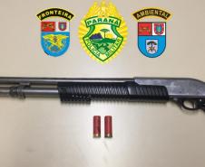 Durante Operação Hórus, PM apreende arma de fogo e cigarros contrabandeados no Noroeste do estado