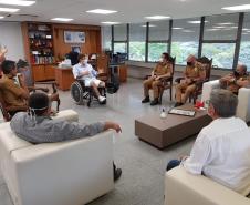 Comandante-Geral da PM preside passagem de comando de unidade de Rolândia e se reúne com autoridades no Norte do PR