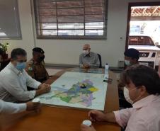 Comandante-Geral da PM preside passagem de comando de unidade de Rolândia e se reúne com autoridades no Norte do PR