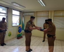 Comandante-Geral da PM preside passagem de comando de unidade de Rolândia e se reúne com autoridades no Norte do PR