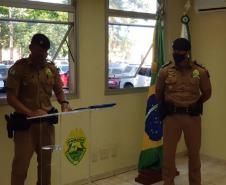 Comandante-Geral da PM preside passagem de comando de unidade de Rolândia e se reúne com autoridades no Norte do PR