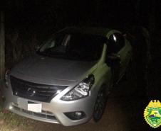 No Norte do estado, PM encaminha três pessoas por crimes diversos e recupera um carro roubado, em ocorrências distintas
