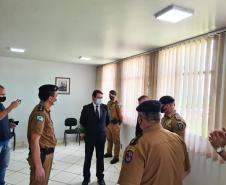 Batalhão da PM de Apucarana (PR) recebe novo comandante durante rápida solenidade