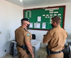 Batalhão da PM de Apucarana (PR) recebe novo comandante durante rápida solenidade