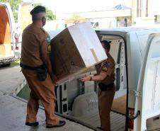 Hospital da Polícia Militar recebe 12 respiradores e 12 monitores do governo e terá ampliação de leitos