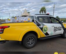 Carro com 86 celulares contrabandeados do Paraguai é apreendido pelo BPRv em Floresta (PR)