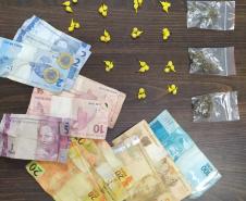PM prende homem e apreende 56 porções de crack e maconha durante patrulhamento de rotina em Matinhos (PR)
