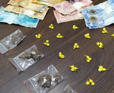 PM prende homem e apreende 56 porções de crack e maconha durante patrulhamento de rotina em Matinhos (PR)