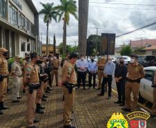 Durante AIFU em Rolândia, no Norte do Paraná, PM interdita dois estabelecimentos comerciais e aplica diversas notificações