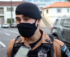 Nova plotagem das viaturas da ROTAM  é apresentada ao Comandante-Geral da PMPR
