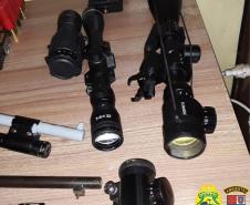 Denúncia ao 181 auxilia policiais militares a apreenderem quatro armas de fogo em Assaí (PR)