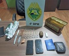 Em ocorrências distintas, PM encaminha cinco pessoas, apreende três armas de fogo e drogas no Norte do estado