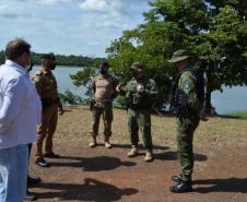 Comandante-Geral da PM visita unidades da PM no Oeste do estado