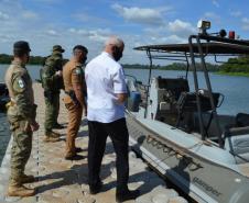 Comandante-Geral da PM visita unidades da PM no Oeste do estado