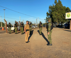 Comandante-Geral da PM visita unidades da PM no Oeste do estado