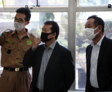 Vice-cônsul do Japão visita Quartel do Comando-Geral da PM em Curitiba