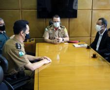 Vice-cônsul do Japão visita Quartel do Comando-Geral da PM em Curitiba