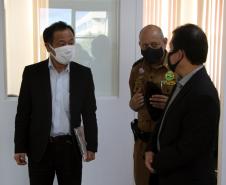 Vice-cônsul do Japão visita Quartel do Comando-Geral da PM em Curitiba