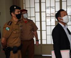 Vice-cônsul do Japão visita Quartel do Comando-Geral da PM em Curitiba