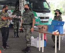 Para marcar aniversário, Polícia Ambiental arrecada 5,6 toneladas de alimentos