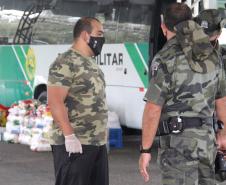 Para marcar aniversário, Polícia Ambiental arrecada 5,6 toneladas de alimentos