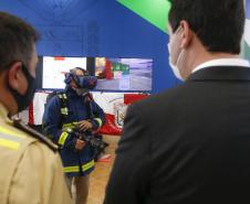 ​Corpo de Bombeiros do Paraná recebe simulador para treinamentos virtuais