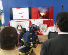 ​Corpo de Bombeiros do Paraná recebe simulador para treinamentos virtuais