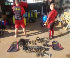 GOST encontra dois fuzis