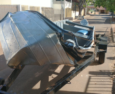 No Rio Paraná, GOST encontra dois fuzis de policiais militares que sofreram atentado há 15 dias durante missão policial