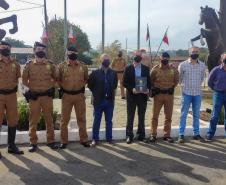 Coronel da PM é homenageado no Regimento de Polícia Montada e segue para a reserva remunerada