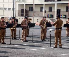 Banda de Música faz homenagem às mães policiais militares de todo o Paraná
