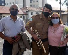 Banda de Música faz homenagem às mães policiais militares de todo o Paraná