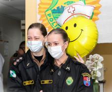 Profissionais de saúde são homenageados no Hospital da Polícia Militar em comemoração ao Dia Internacional do Enfermeiro