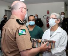 Profissionais de saúde são homenageados no Hospital da Polícia Militar em comemoração ao Dia Internacional do Enfermeiro