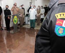 Profissionais de saúde são homenageados no Hospital da Polícia Militar em comemoração ao Dia Internacional do Enfermeiro