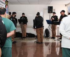 Profissionais de saúde são homenageados no Hospital da Polícia Militar em comemoração ao Dia Internacional do Enfermeiro