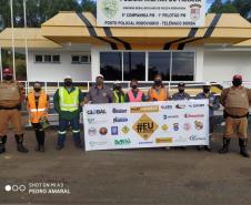 BPRv promove ações educativas relacionadas ao Maio Amarelo no Interior do estado